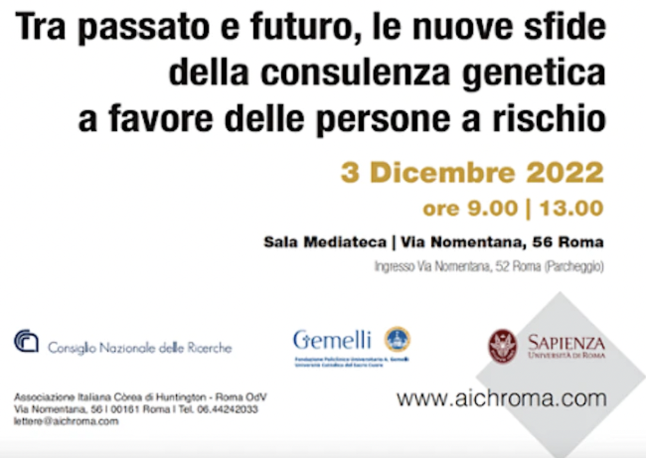 Tra passato e futuro le nuove sfide della consulenza genetica a favore delle persone a rischio